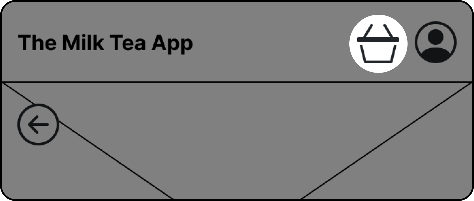 Order history button